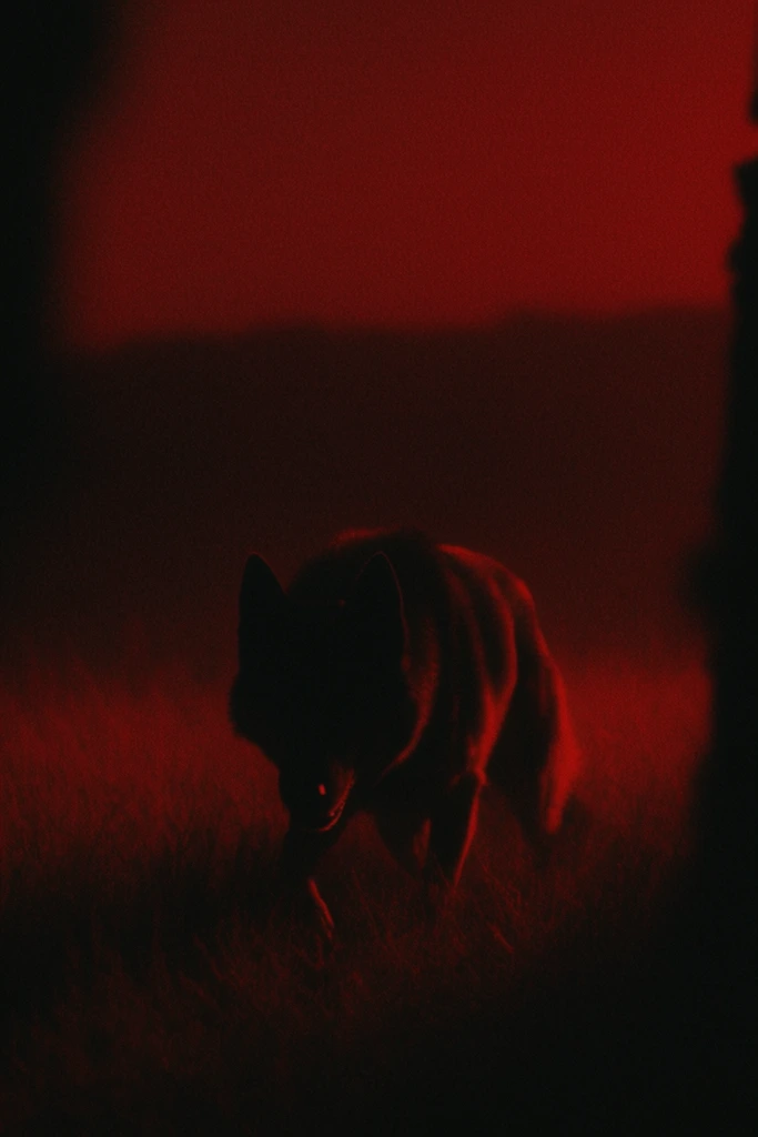 Crimson Noir Cinema style AI image example 3