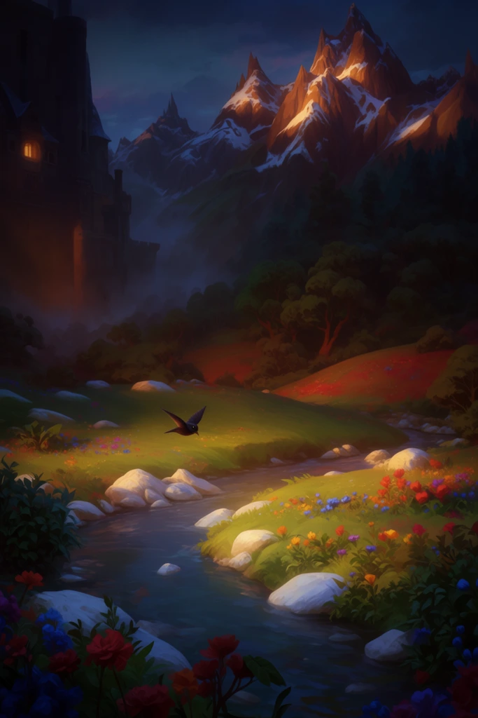 Luminous Narrative Realism style AI image example 2