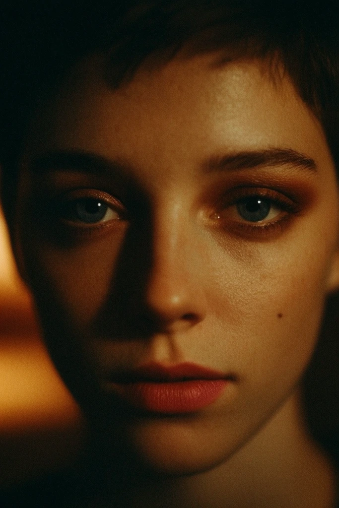 Cinematic Macro Realism style AI image example 1