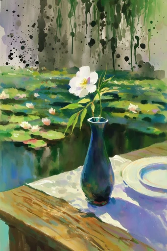 Luminous Impressionist Dreamscape style reference image — impressionist oil painting