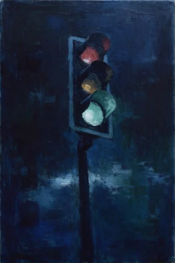 Nocturnal Bioluminescent Tonalism style reference image — moody tonalism