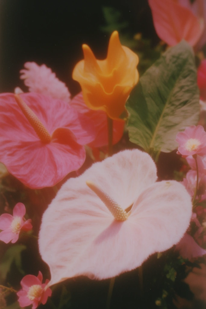 Nostalgic Botanical Surrealism style AI image example 2