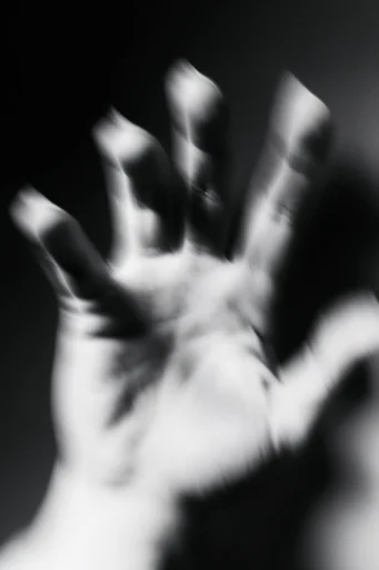 Spectral Motion Noir style reference image — shutter drag effect