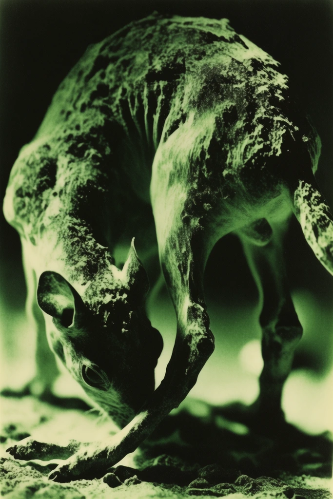 Viscous Viridian Gothic style AI image example 3