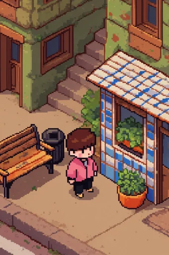 Cozy Isometric Miniatures style reference image — isometric perspective