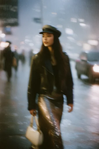 Cinematic Nocturnal Blur moodboard — generate AI images in this style