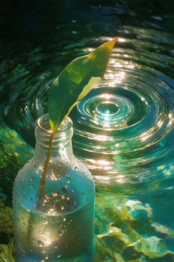 Luminous Prismatic Solarpunk style reference image — solarpunk