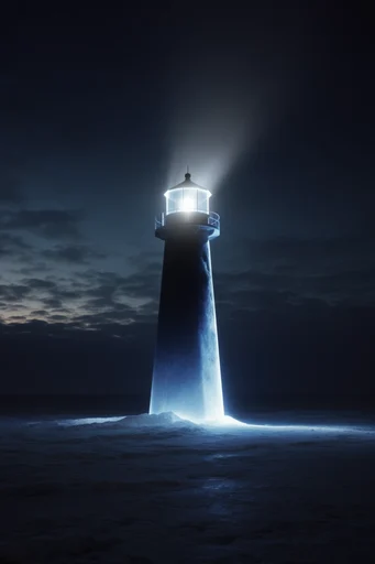Luminescent Liminal Melancholy style reference image — volumetric light