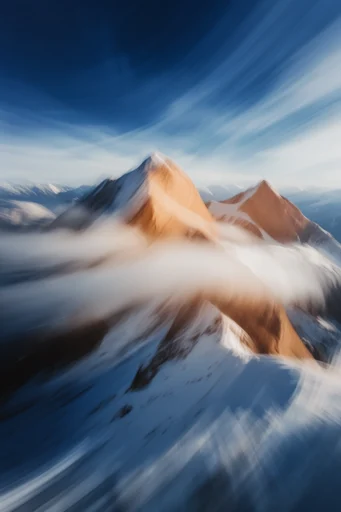 Dynamic Kinetic Velocity style reference image — intentional camera movement