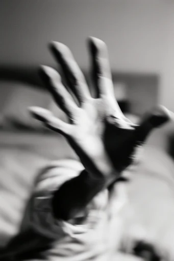 Kinetic Melancholic Analog style reference image — motion blur