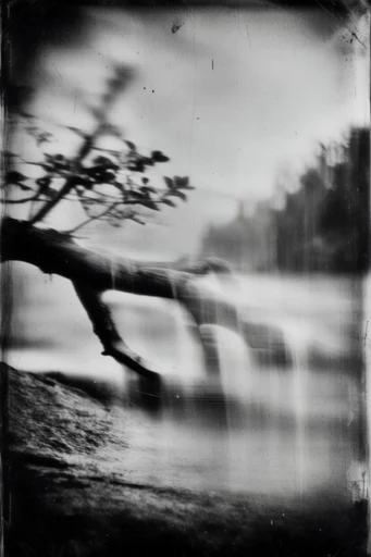 Spectral Gothic Daguerreotype style AI image example 2