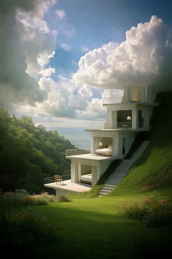 Surrealist Liminal Pastoralism style reference image — magical realism