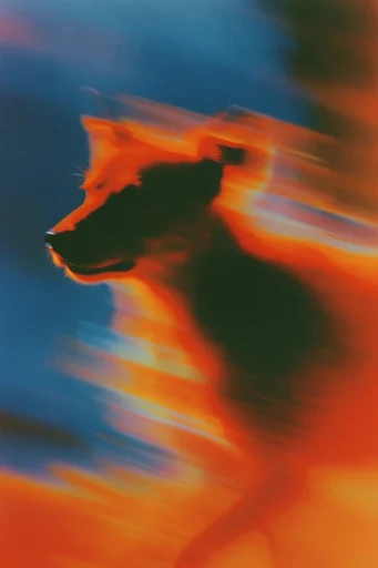 Kinetic Thermal Luminescence style reference image — thermal imaging glow