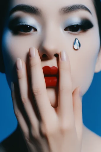 Clinical Avant-Garde Pop style reference image — primary color palette