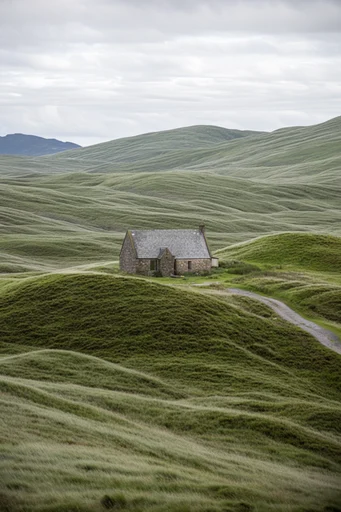 Surreal Verdant Minimalism style AI image example 4