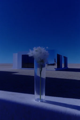 Monolithic Arid Surrealism style reference image — high-contrast lighting