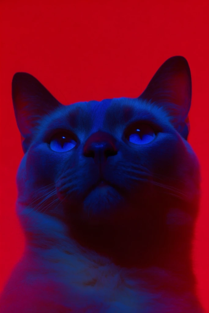 Chromatic Neon Noir style AI image example 3