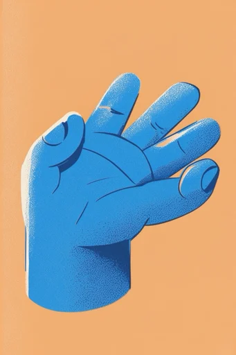 Graphic Serigraph Nostalgia style reference image — high contrast color fields