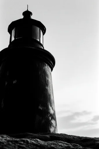 Gritty Monochrome Noir style reference image — cinematic noir lighting