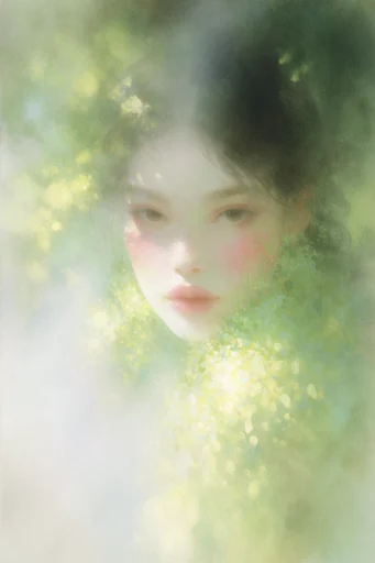 Ethereal Pastel Impressionism style reference image — dappled light