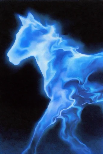 Electric Cobalt Noir style AI image example 3