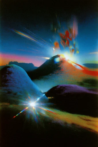 Cinematic Nocturnal Prism style reference image — cinematic starburst lens flare