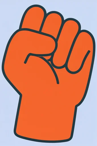 Bold Graphic Vector Pop style reference image — saturated color blocking