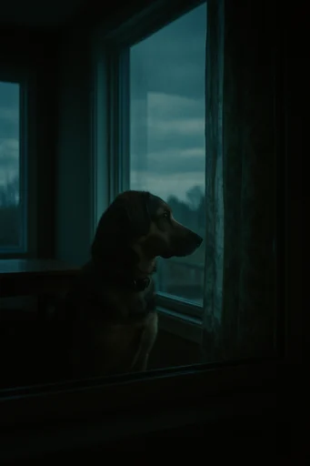 Cinematic Liminal Noir style AI image example 3