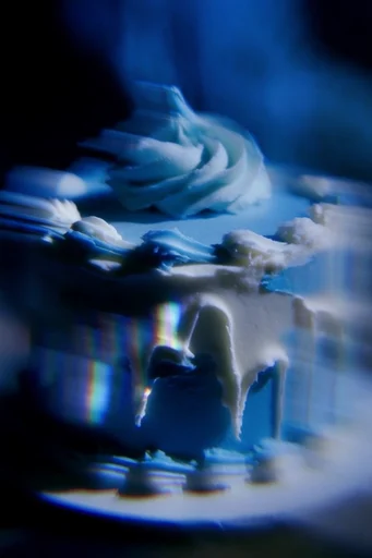 Spectral Cobalt Motion style reference image — high-contrast moody photography