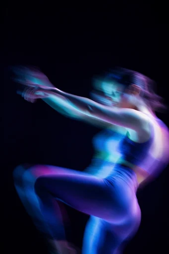 Kinetic Luminous Nocturne moodboard — generate AI images in this style
