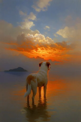 Ethereal Surrealist Romanticism style reference image — neo-classical realism