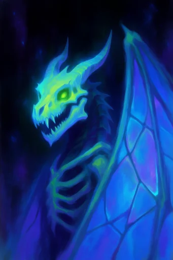 Luminous Spectral Noir style reference image — painterly digital texture