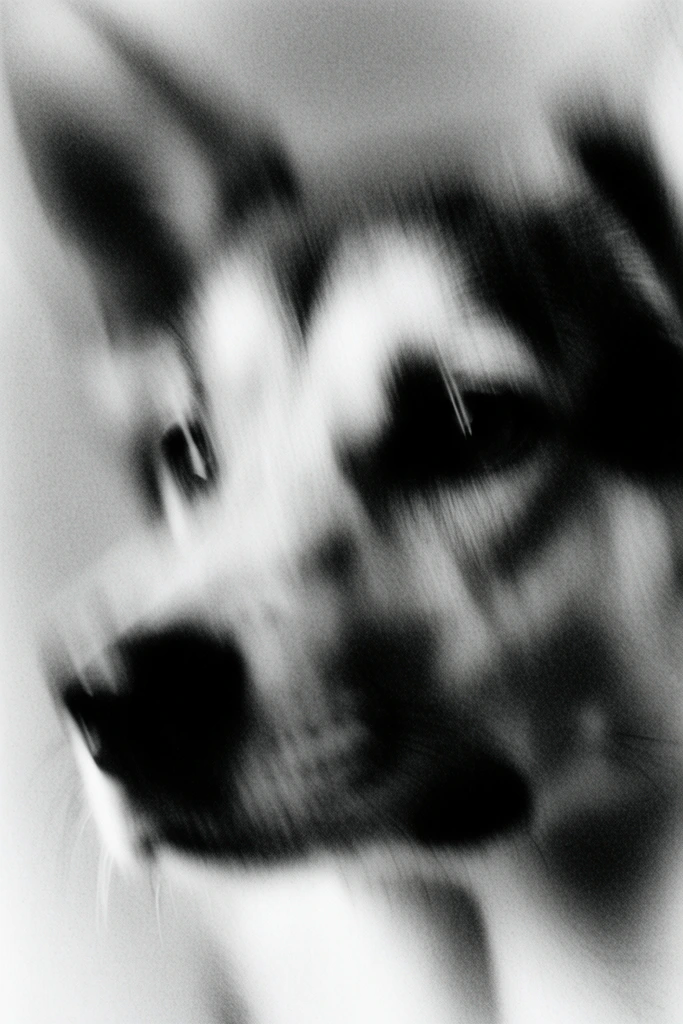 Spectral Monochrome Noir style AI image example 3