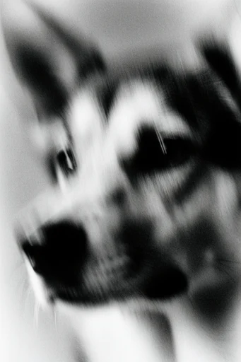 Spectral Monochrome Noir style reference image — gritty film grain