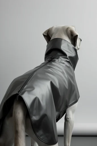 Clinical Avant-Garde Techwear style reference image — neutral gray backdrop