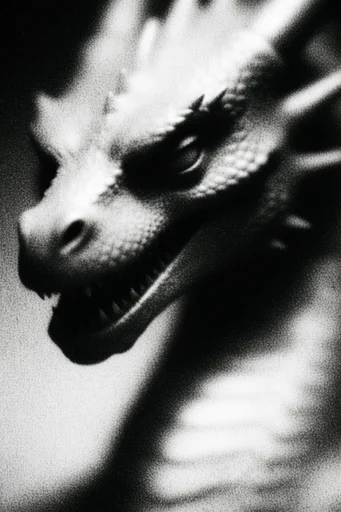 Visceral Spectral Noir style reference image — motion blur