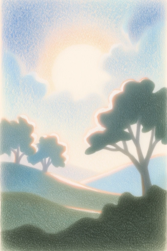 Luminous Nocturnal Dreamscape style AI image example 2