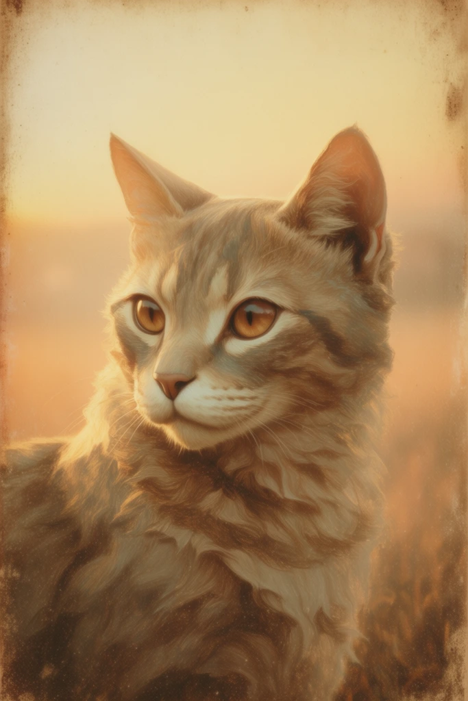 Timeless Sepia Allegory style AI image example 3