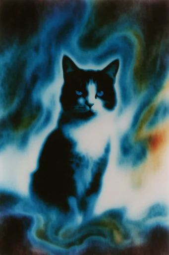 Solarized Spectral Gloom style reference image — thermal imaging palette
