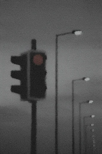 Granular Analog Noir style reference image — distressed lo-fi photography