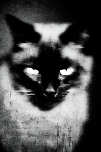 Spectral Noir Impressionism style reference image — distressed charcoal texture
