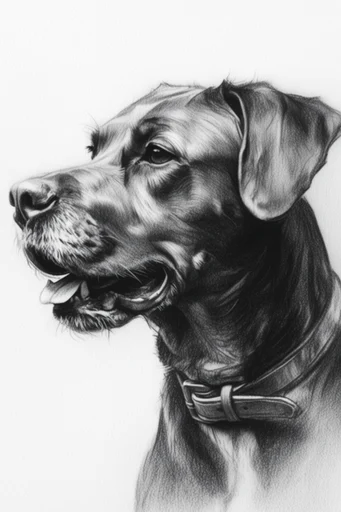 Monochrome Chiaroscuro Realism style reference image — dramatic lighting