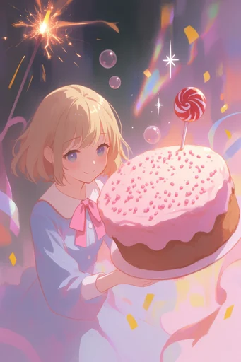 Luminous Dreamcore Anime style reference image — whimsical fantasy elements