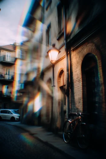 Luminous Prismatic Etherealism style reference image — prism light refraction