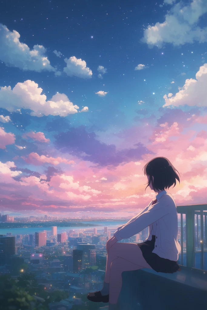 Ethereal Twilight Horizons style AI image example 1