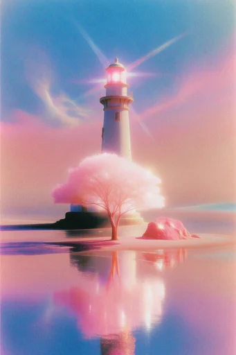 Luminous Retro Surrealism style reference image — surreal dreamcore