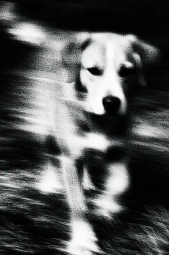 Spectral Monochrome Noir style reference image — atmospheric noir