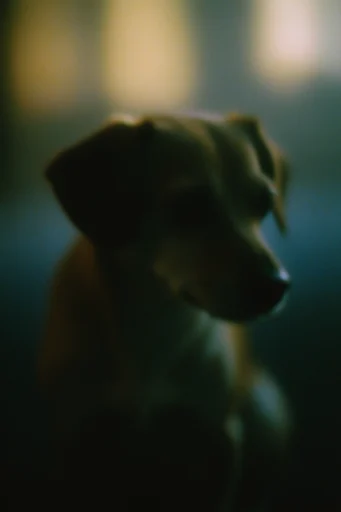 Cinematic Liminal Haze style reference image — shimmering bokeh