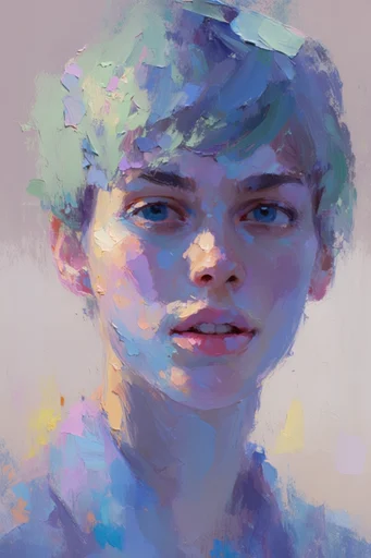 Tactile Impasto Expressionism moodboard — generate AI images in this style