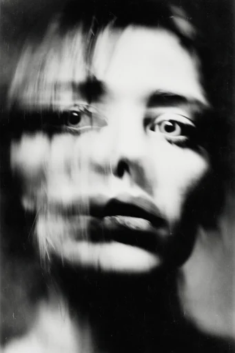 Spectral Analog Decay style reference image — high-contrast noir